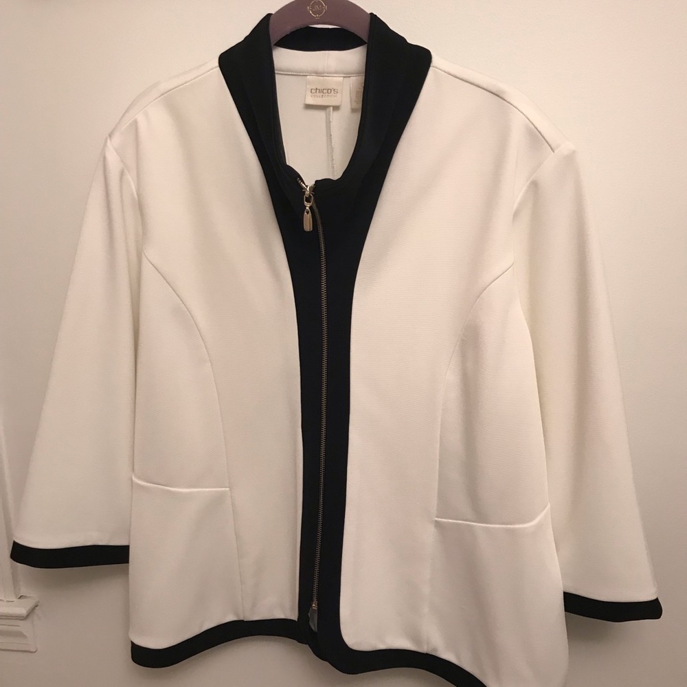 Stunning spectator zip front jacket